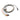 Welch-Allyn 008‑0880‑01 ECG Cable, 3‑Lead, Snap, IEC, 10'