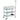 Pocket Nurse Stainless Steel Baby Bassinet with Shelves -For Training Use Only