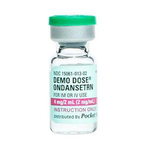 Demo Dose Ondansetrn Zofran 4mg/2ml - For Training Use Only