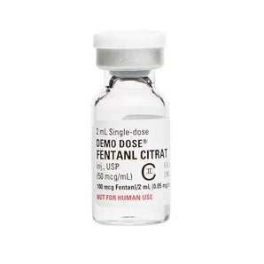 Demo Dose FentaNL Citrat 2mL 100/mcg - For Training Use Only