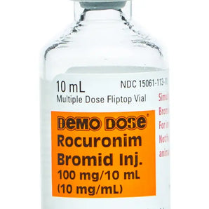 Demo Dose Rocuronim Bromid (Zemurn) 10 mL- For Training Use Only