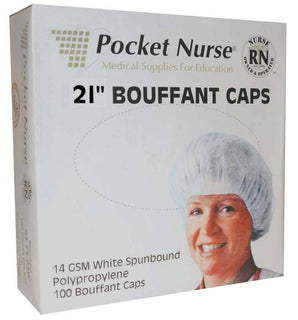 Demo Dose Bouffant Cap -For Training Use Only