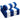 Kemp Beach Towel, Blue & White (28X60)