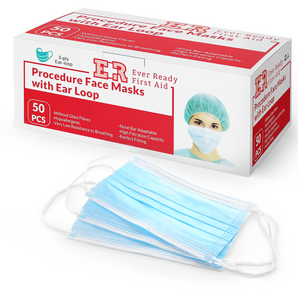 3-Ply Disposable Face Masks – Ear Loop