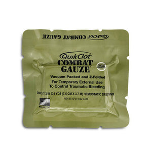 QuikClot Z-Fold Combat Gauze 3" x 4