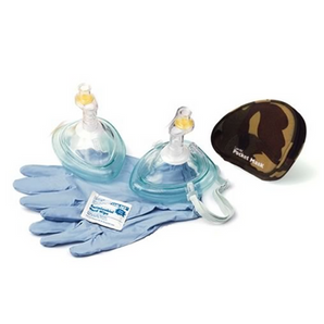 Pocket Mask Kit with Gloves & Wipe