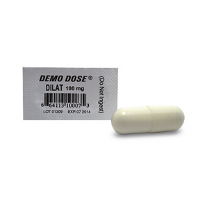 Demo Dose Oral Medications - Dilat - 100 mg- For Training Use Only