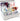 107 Piece, 25 Person First Aid Kit with Metal Case, OSHA Compliant