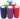 Self Adherent Cohesive Bandages, 4" x 5 Yards – Rainbow Colors