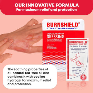 First Aid Burn Kit in Resealable Package