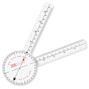 Plastic Goniometer 8”