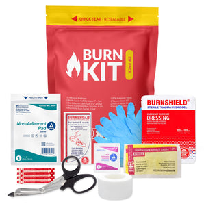 First Aid Burn Kit in Resealable Package