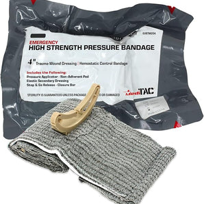 Emergency High Strength Pressure Bandage - 4 Inch
