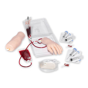 Simulaids IV Hand & Arm Portable Set – Light Skin Tone