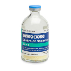 Demo Dose Dantrolen - 20mg- For Training Use Only