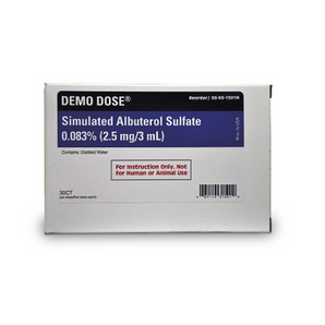 Demo Dose Albuterol  Sulfate 0.083%- For Training Use Only