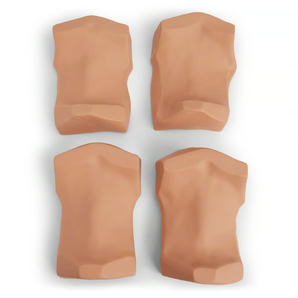 Simulaids Overlay Skins for Deluxe Cricothyrotomy Trainer