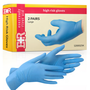 High-Risk Gloves – Blue