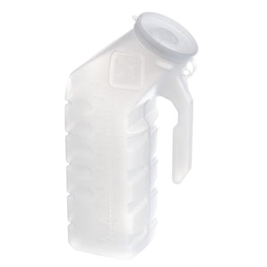Translucent Male Urinal with Lid