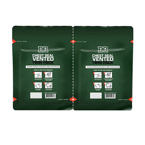 Vented Chest Seal Occlusive Dressing - 2 Pack