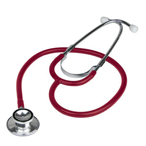Single Head Nurse Stethoscope – Burgundy