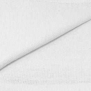 White Cotton Thermal Blanket