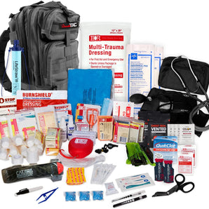 Fully Stocked Rucksack Assault Trauma Tactical IFAK Kit