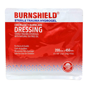 Burnshield Hydrogel Foil Sealed Foam Cell Dressing 8"x 18"