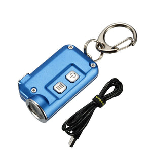 USB Rechargeable Keychain Flashlight