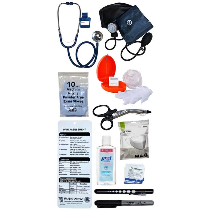 Pocket Nurse Preconfigured EMT Insert -For Training Use Only – MediTac Kits