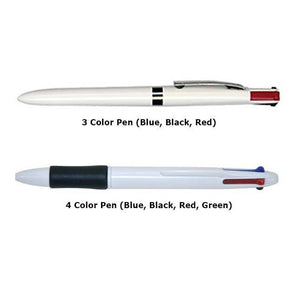 Pocket Nurse 3- or 4-Color Pen (Blue, Black, Red or Black, Blue, Red, Green) -For Training Use Only