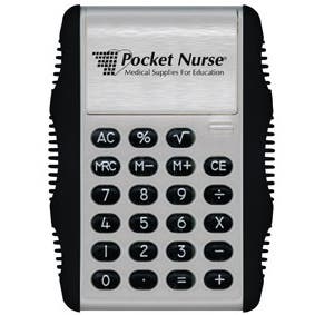 Pocket Nurse Handheld Calculator -For Training Use Only