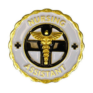 Pocket Nurse Nursing Assistant Pin -For Training Use Only