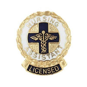 Pocket Nurse Licensed Nursing Assistant Pin -For Training Use Only