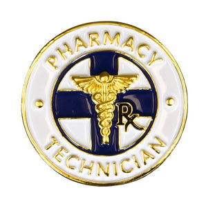Pocket Nurse Pharmacy Technician Pin -For Training Use Only