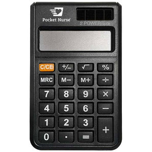Pocket Nurse 8-Digit Calculator -For Training Use Only