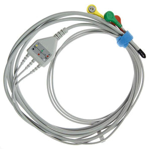 Pocket Nurse 3-Lead ECG Snap Style SIMcable -For Training Use Only