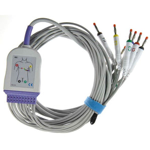 Pocket Nurse 12-Lead ECG Snap Style SIMcable -For Training Use Only