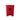 Pocket Nurse Biohazard Waste Can, Red -For Training Use Only