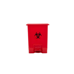 Pocket Nurse Biohazard Waste Can, Red -For Training Use Only