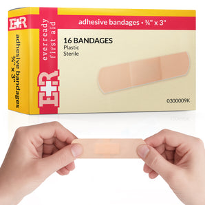 Sheer Plastic Adhesive Bandages, Kit Unit Box