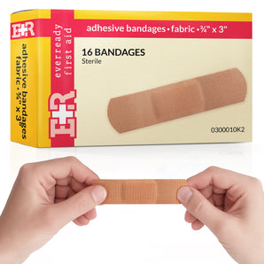 Flexible Fabric Adhesive Bandages, Kit Unit Box