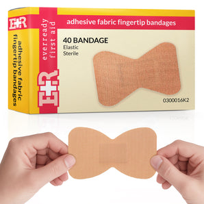 Flexible Fabric Finger Tip Adhesive Bandages