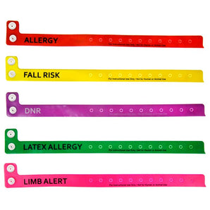 Pocket Nurse Alert Wristbands, Reusable Bundle -For Training Use Only