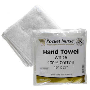 Pocket Nurse Hand Towel Each -For Training Use Only