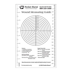 Pocket Nurse Wound Measuring Guide -For Training Use Only