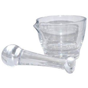 Pocket Nurse Glass Mortar and Pestle -For Training Use Only