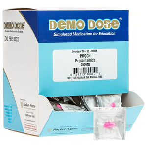 Demo Dose Procn SR 250 mg -For Training Use Only