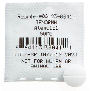 Demo Dose Tenormn 50 mg -For Training Use Only