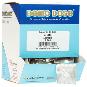 Demo Dose Zestrl 2.5 mg -For Training Use Only